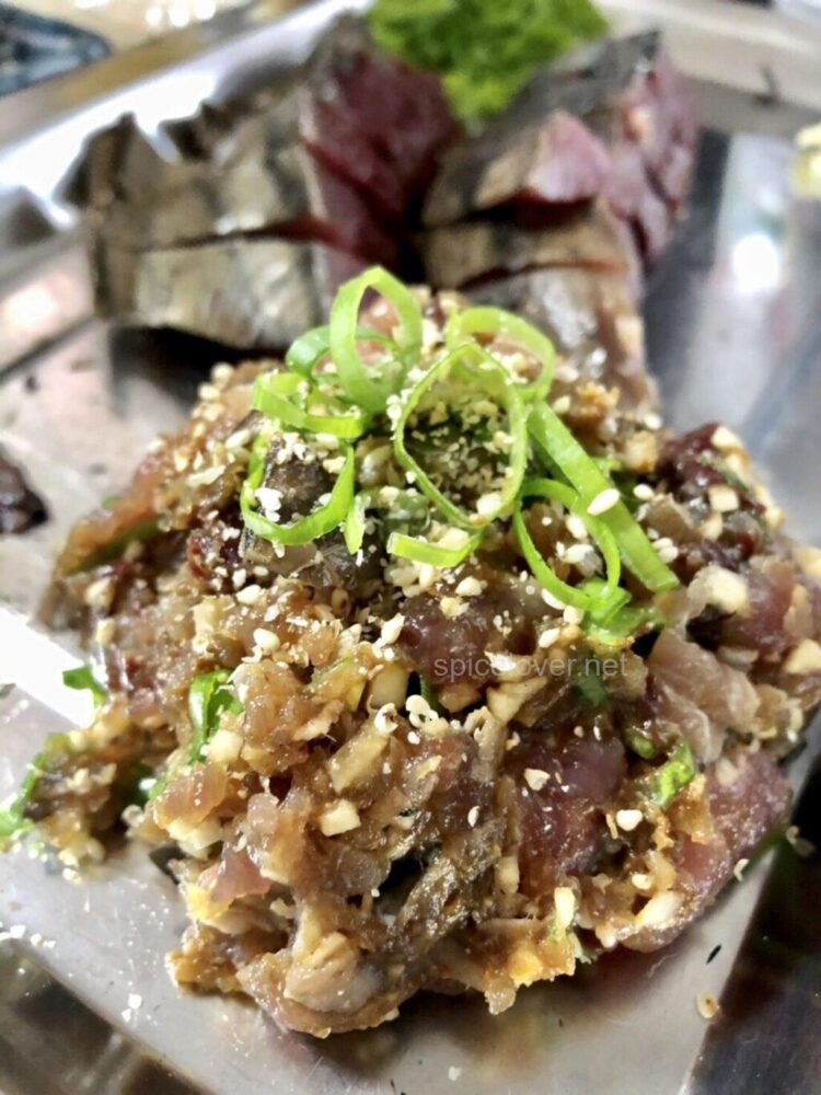 カツオのなめろう ゆるーくスパイス生活 カツオのなめろう ゆるーくスパイス生活